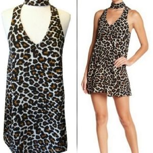 Show Me Your Mumu Choker Cheetah Dress